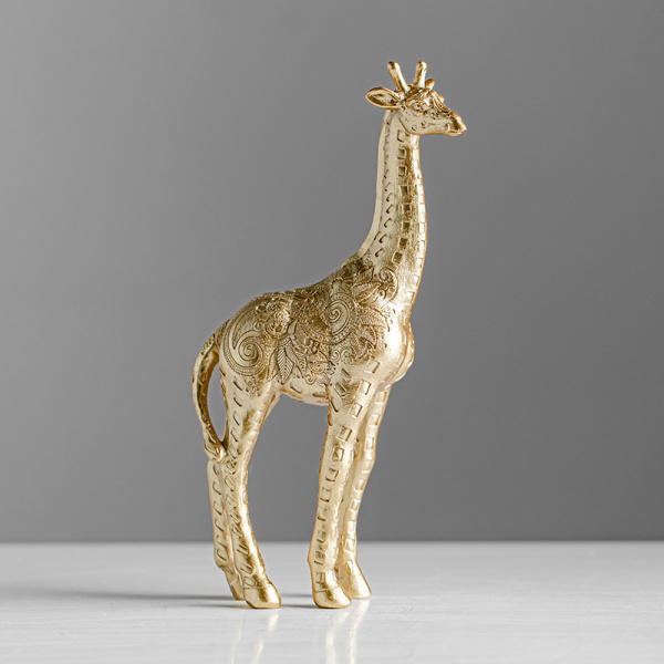 Giraffe Shape Resin Craft Ornament