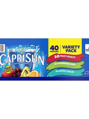 Capri Sun Variety Pack 6 fl. oz. pouches, 40 pk.