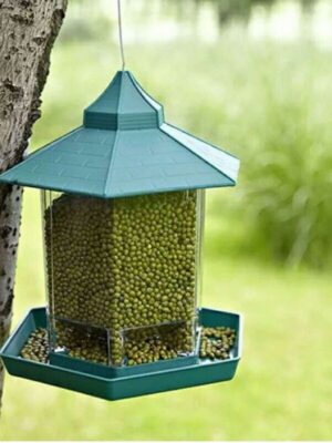Waterproof hanging bird food box