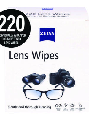 Lens Wipes, 6 x 5, 220/Carton
