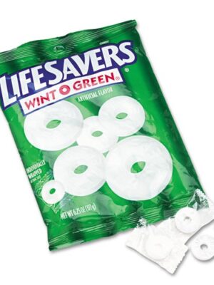 Hard Candy Mints, Wint-O-Green, Individually Wrapped, 6.25 oz Bag