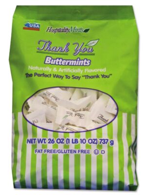 Thank You Buttermints Candies, 26 oz Bag