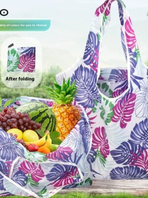 Folding Shopping Cartoon Portable Large Capacity Portable Grocery Bag