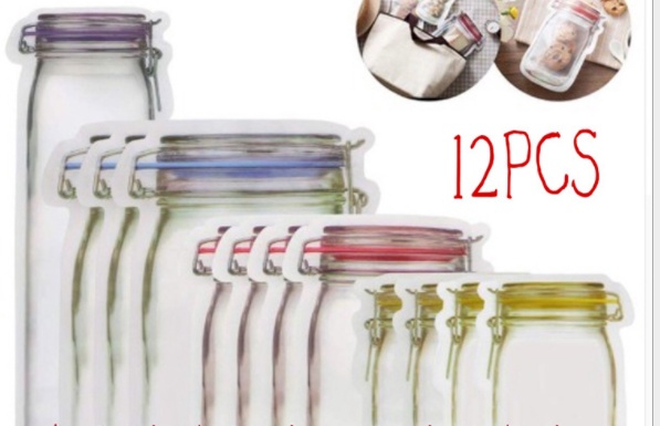 Ziplock Bag Food Preservation Bag Baking Biscuits Snacks Candy Food Storage Bag