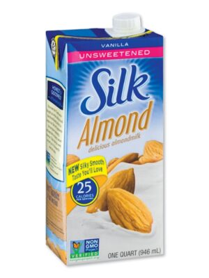Almond Milk, Unsweetened Vanilla, 32 oz Aseptic Box