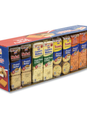 Cookies and Crackers Variety Pack, Assorted, 36/Box