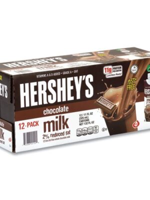 2% Reduced Fat Chocolate Milk, 11 oz, 12/Carton