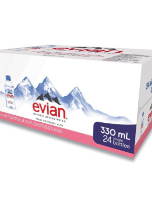 Natural Spring Water, 11.2 oz Bottle, 24/Carton