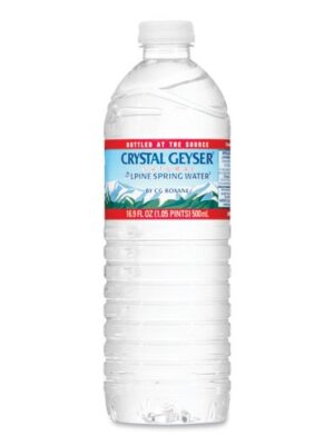 Natural Alpine Spring Water, 16.9 oz Bottle, 35/Carton