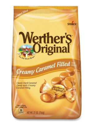 Hard Candies, Caramel, 27 oz Bag