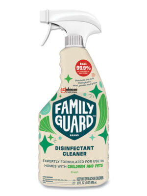 Disinfectant, Fresh Scent, 32 oz Trigger Bottle, 8/Carton