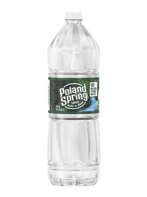 Poland Spring 100% Natural Spring Water 1 Liter